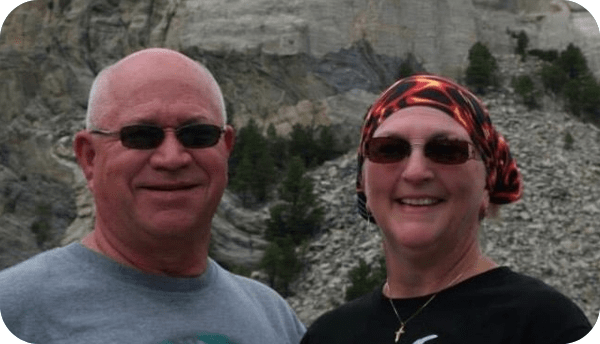 Kidney cancer care partner advocating for access